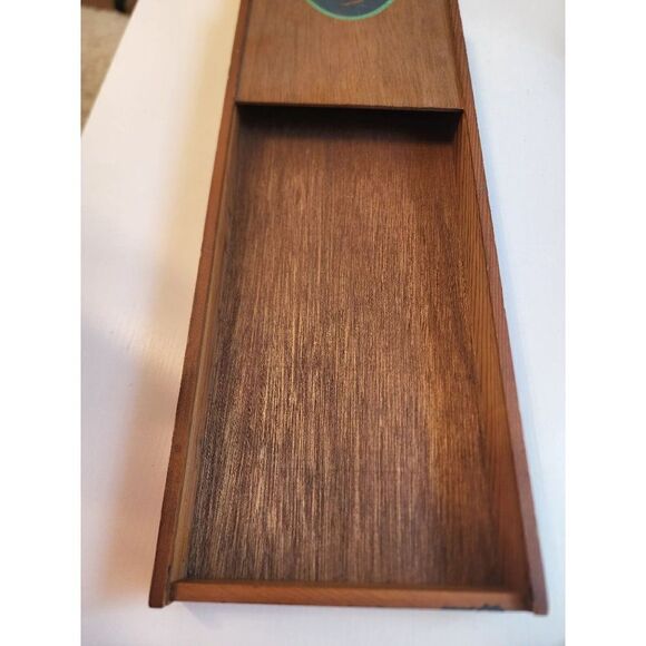 Vintage Cascade Alder Smoked Salmon Wooden Advertising Box - Picture 5 of 5